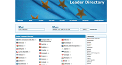 Desktop Screenshot of leader.co.hu